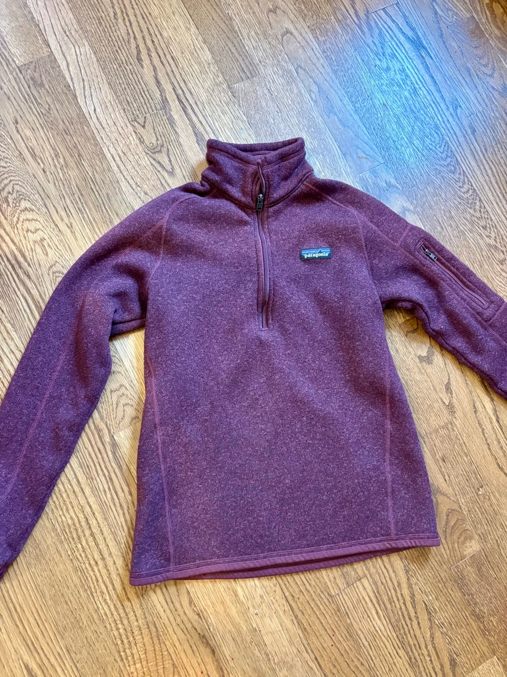 Patagonia Women's Half-Zip Pullover - Plum/Burgundy